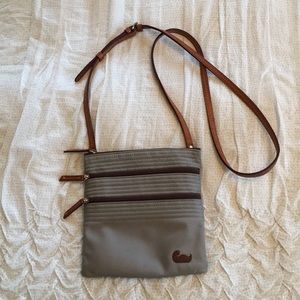 Dooney & Bourke Grey crossbody bag